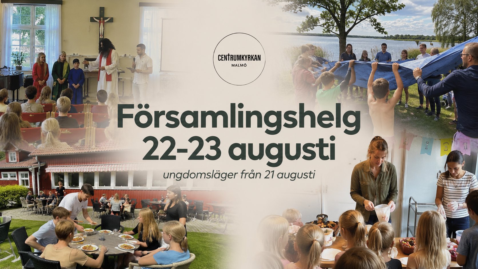 Församlingshelg 22–23 augusti 2026